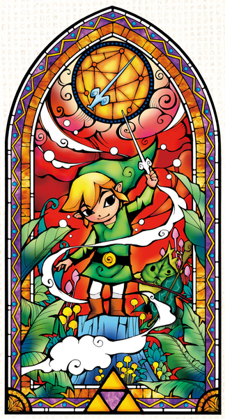 File:Stained-Glass-Link-Wind-Waker-2.png