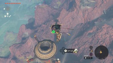 Use the Paraglider to reach the top of the tower