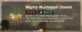 Mighty Mushroom Omelet