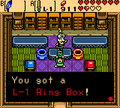 Link obtaining the L-1 Ring Box in Oracle of Ages