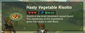 Hasty Vegetable Risotto