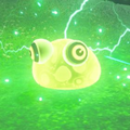 Hyrule Compendium entry of the Electric Chuchu.