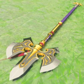 Breath of the Wild Hyrule Compendium picture of the Royal Halberd.