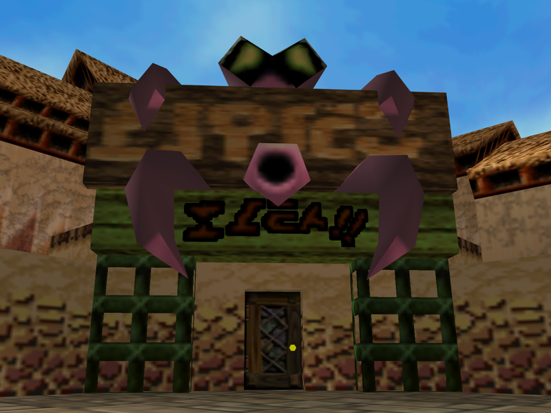 File:Town Shooting Gallery ext - MM64.png