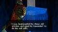 Nabooru, as Sage of Spirit, reflecting on what happened to her (Ocarina of Time)
