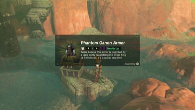 Acquire the Phantom Ganon Armor.