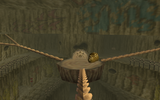 Stand where the Goron's Ruby once sat,Ocarina of Time (N64)