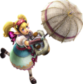 Agitha with the Parasol