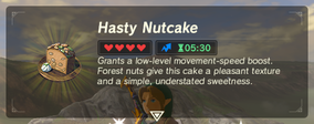 Hasty Nutcake
