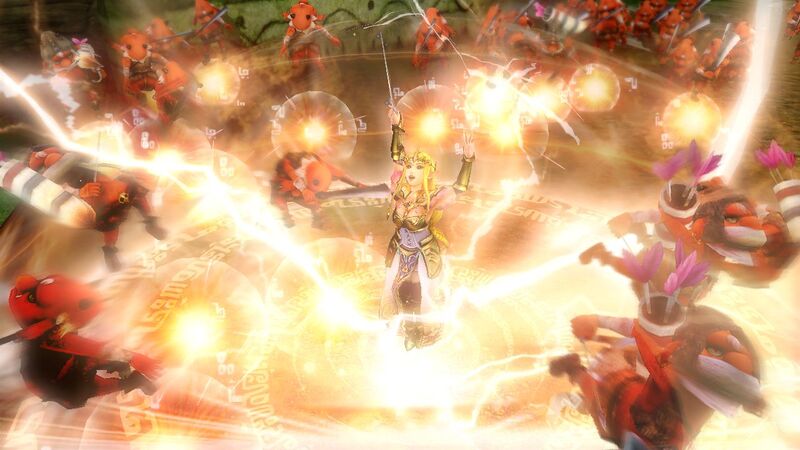File:Hyrule Warriors Screenshot Zelda Wind Waker Lightning.jpg