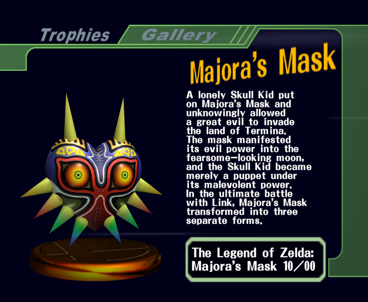 File:Majora's Mask - SSB Melee Trophy 222 with text.png