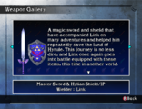 Master Sword & Hylian Shield SoulCalibur II gallery entry (page 1)