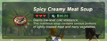 Link obtaining Spicy Creamy Meat Soup in Breath of the Wild