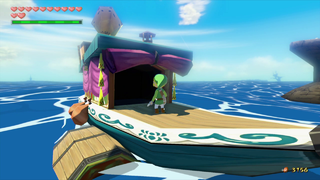 Beedle's Shop Ship at Rock Spire Isle