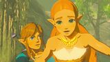 Link, with Zelda, witnesses the Return of Calamity Ganon