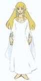 Design of the final Zelda in her goddess outfit