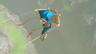 Tears of the Kingdom Link amiibo paraglider