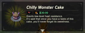 Chilly Monster Cake