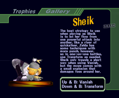 Sheik (Smash: Grey Outfit)