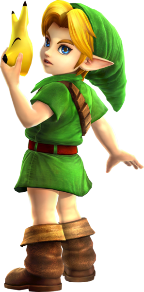 File:Hyrule Warriors Artwork Young Link.png