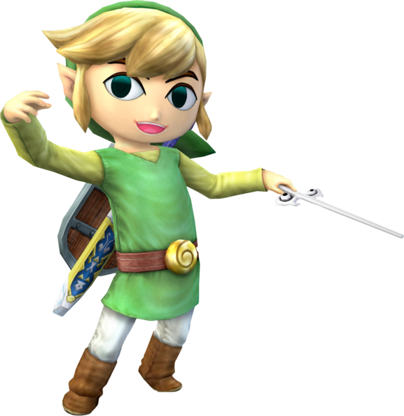 File:SSBB Toon Link.png