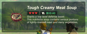 Tough Creamy Meat Soup