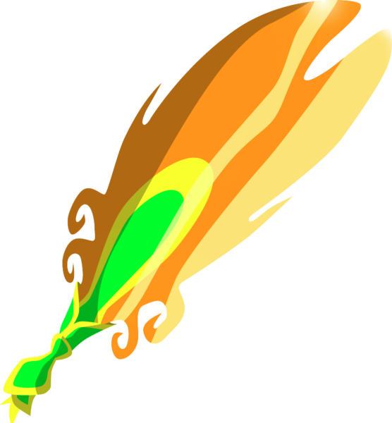 File:Golden Feather Artwork (TWW).png
