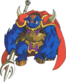 Key art of Ganon for the Oracle games