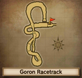 Map of the Goron Racetrack
