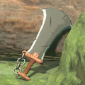 Breath of the Wild Hyrule Compendium picture of a Lynel Sword.