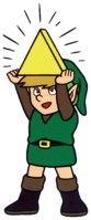 1994-Rerelease-Link-Holding-Triforce.png