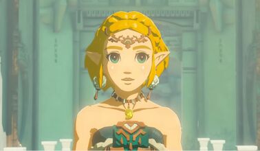 Zelda with her Secret Stone