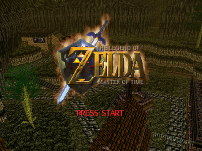 OOT romhack Master of Time title Screen.png