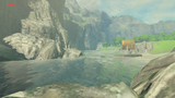Raft on Squabble River in Breath of the Wild