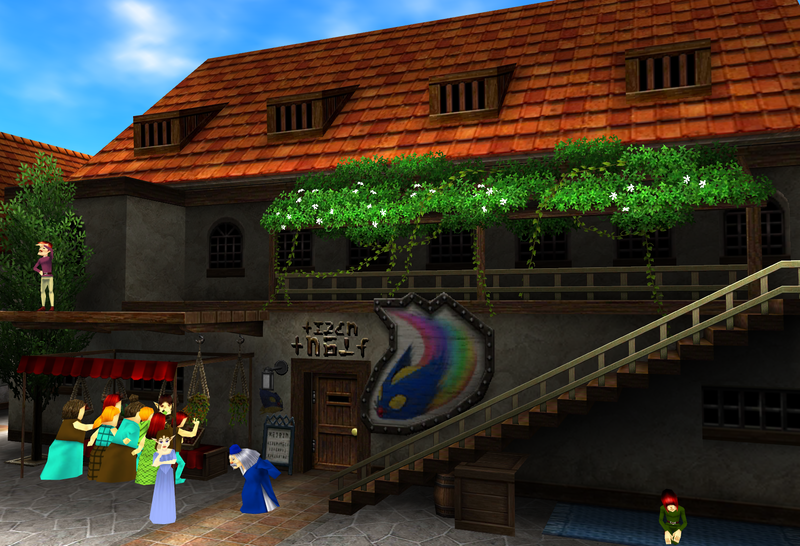 File:Bombchu Bowling Exterior - OOT3D.png