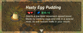 Hasty Egg Pudding