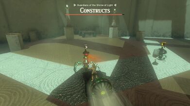 Use the vehicles to ride into the Soldier Constructs