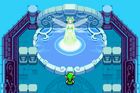 The Great Dragonfly Fairy's fountain in The Minish Cap
