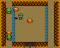 Link playing the Wild Tokay mini-game.