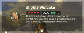 Mighty Nutcake - BotW