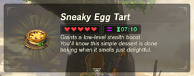 Sneaky Egg Tart