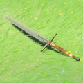 Breath of the Wild Hyrule Compendium picture of the Traveler's Claymore.