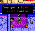 Link obtaining a Bomb Flower in Oracle of Ages