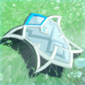 Breath of the Wild Hyrule Compendium picture of a Silver Shield.