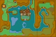 A Link Between Worlds Lake Hylia map