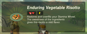 Enduring Vegetable Risotto