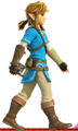 3D artwork of Breath of the Wild Link for Nintendo Tokyo