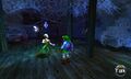 Offering Link Huge Rupees from Ocarina of Time 3D