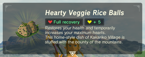 Hearty Veggie Rice Balls