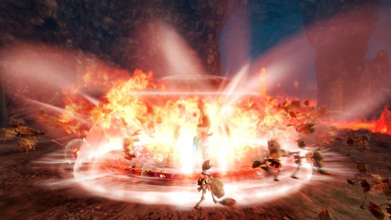 File:Hyrule Warriors Screenshot Link Magic Rod Dome.jpg